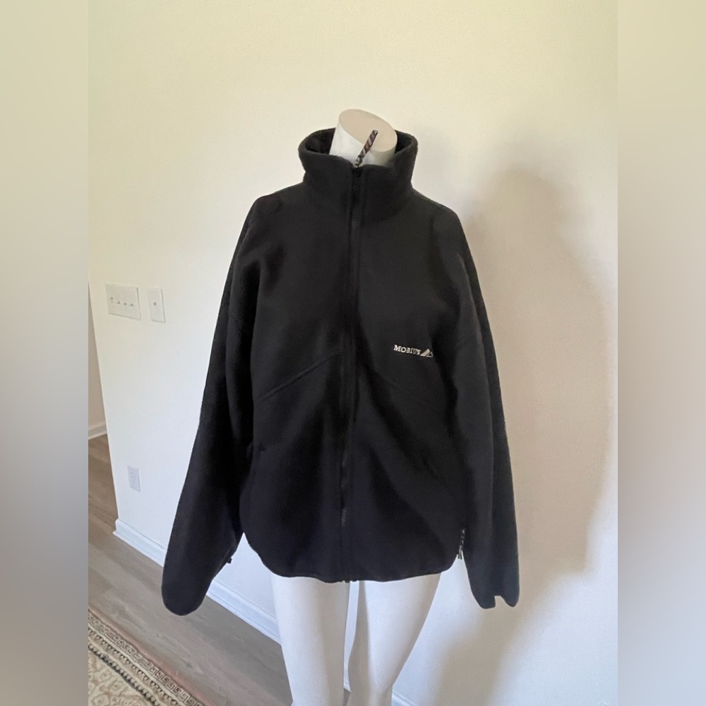 VTG MOBIUS fleece jacket y2k style
